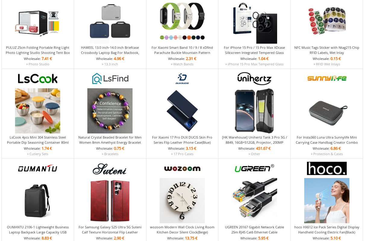 SUNSKY-online Apple Parts and category walls on sunsky-online.com.